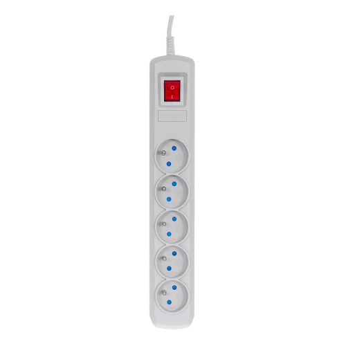 Activejet grey power strip with cord ACJ COMBO 5G/3M/BEZP. AUT/S