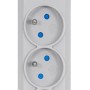 Activejet grey power strip with cord ACJ COMBO 5G/3M/BEZP. AUT/S