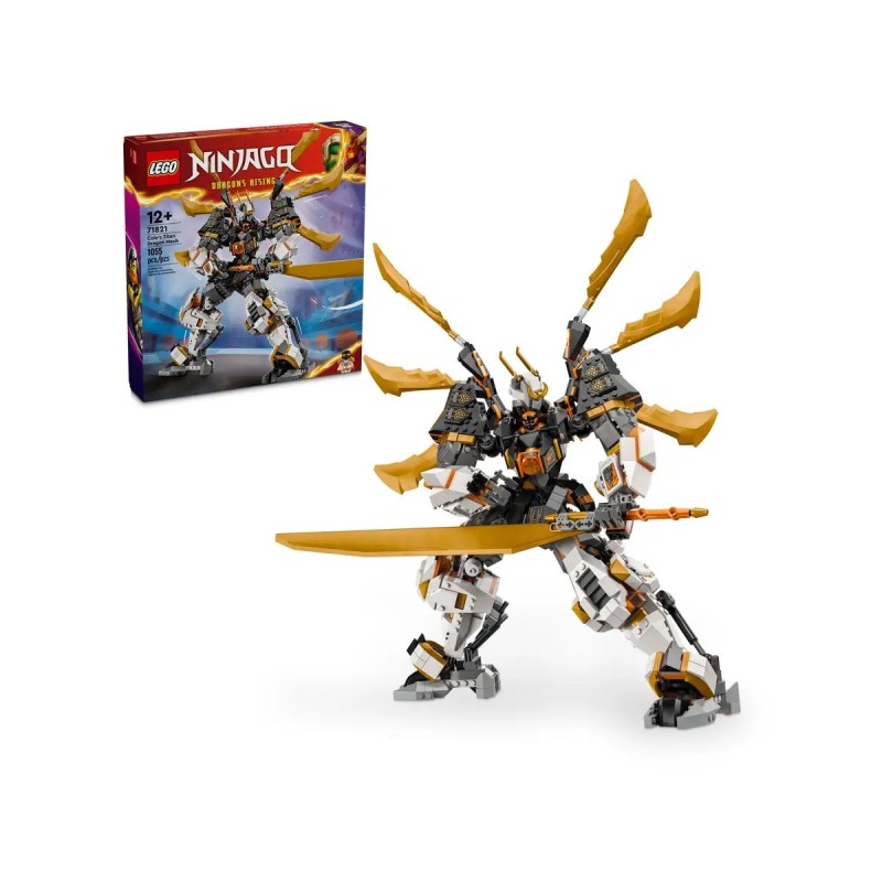 LEGO Ninjago 71821 Tytanowy smok-mech Cole’a