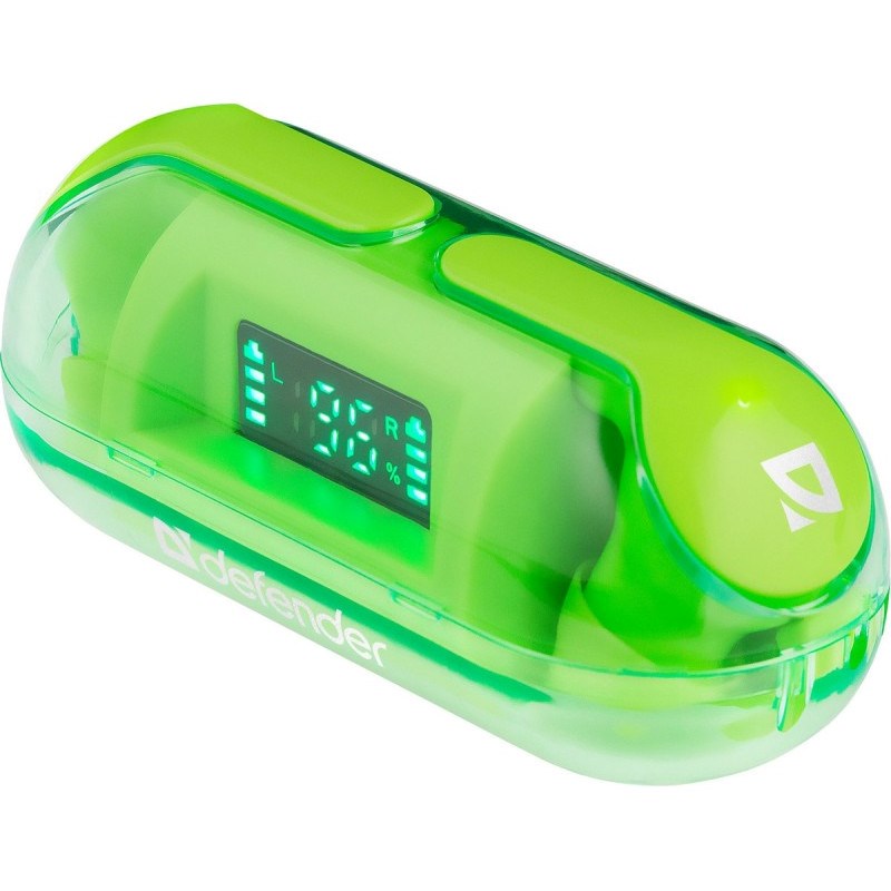 Bluetooth headphones TWINS 916 GREEN Bluetooth headphones TWINS 916 GREEN