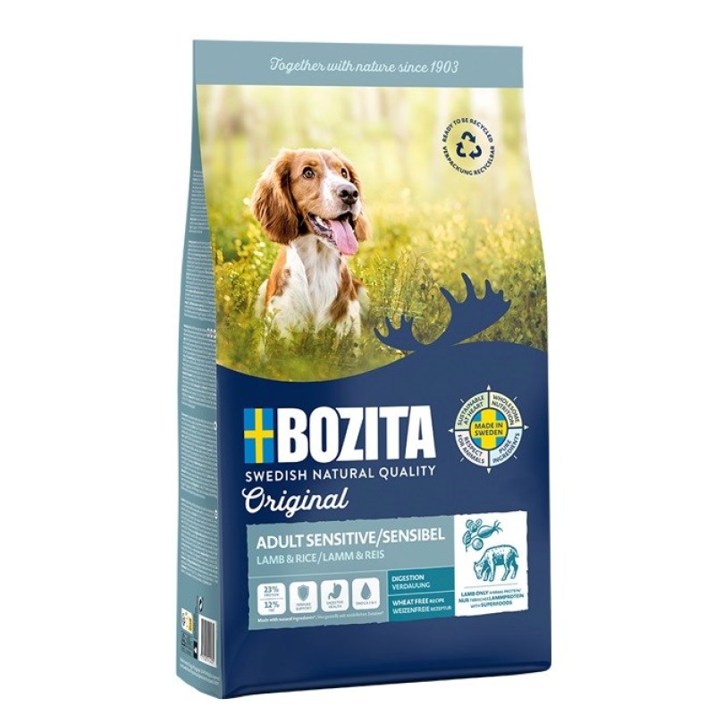 BOZITA Original Sensitive Digestion Lamb and rice - dry dog food - 12kg BOZITA Original Sensitive Digestion Lamb and rice - dry dog food - 12kg