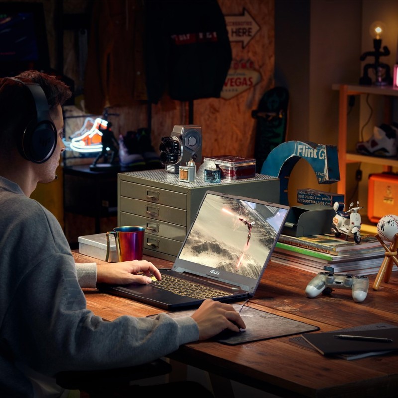ASUS TUF Gaming A15 FA506NC-HN002W AMD Ryzen™ 5 7535HS Laptop 39.6 cm (15.6 ASUS TUF Gaming A15 FA506NC-HN002W AMD Ryzen™ 5 7535HS Laptop 39.6 cm (15.6