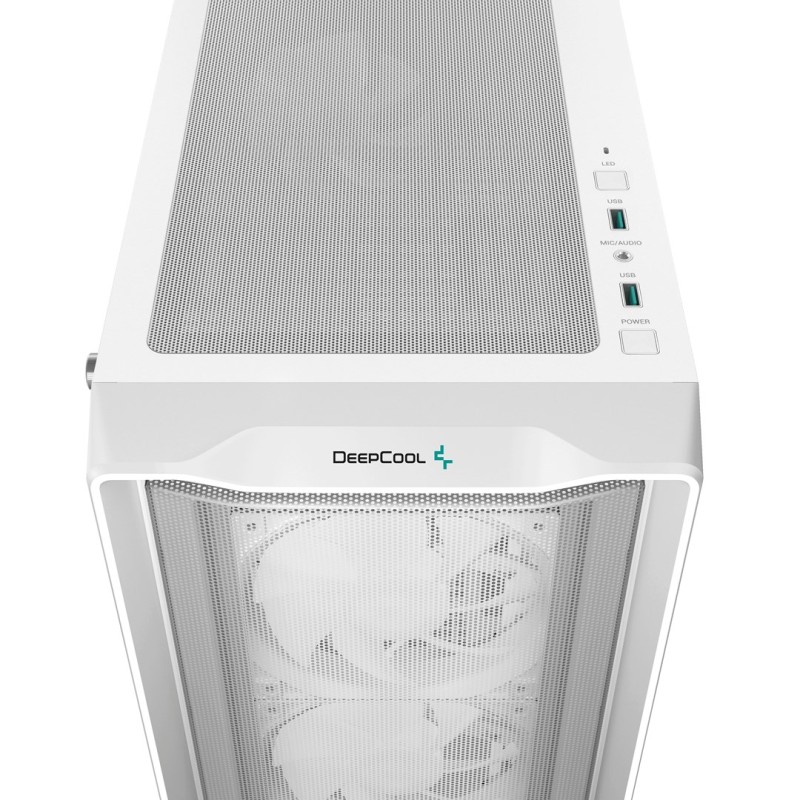 DeepCool CC560 MESH V2 WH Midi Tower White DeepCool CC560 MESH V2 WH Midi Tower White