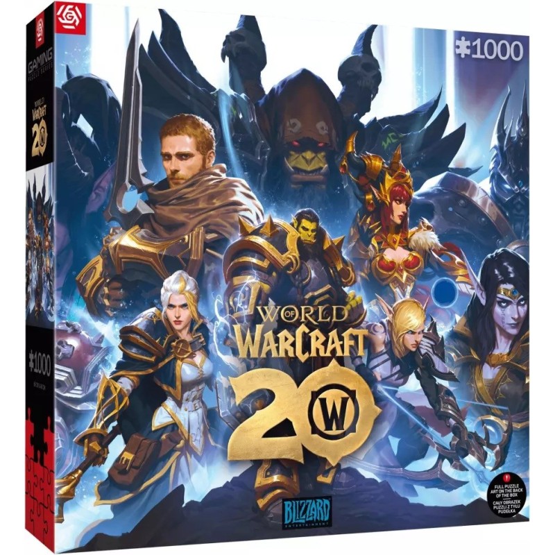 Puzzle Good Loot Gaming - World of Warcraft: 20th Anniversary 1000 pc(s) Puzzle Good Loot Gaming - World of Warcraft: 20th Anniversary 1000 pc(s)