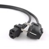 Gembird PC-186-VDE power cable Black 1.8 m Gembird PC-186-VDE power cable Black 1.8 m