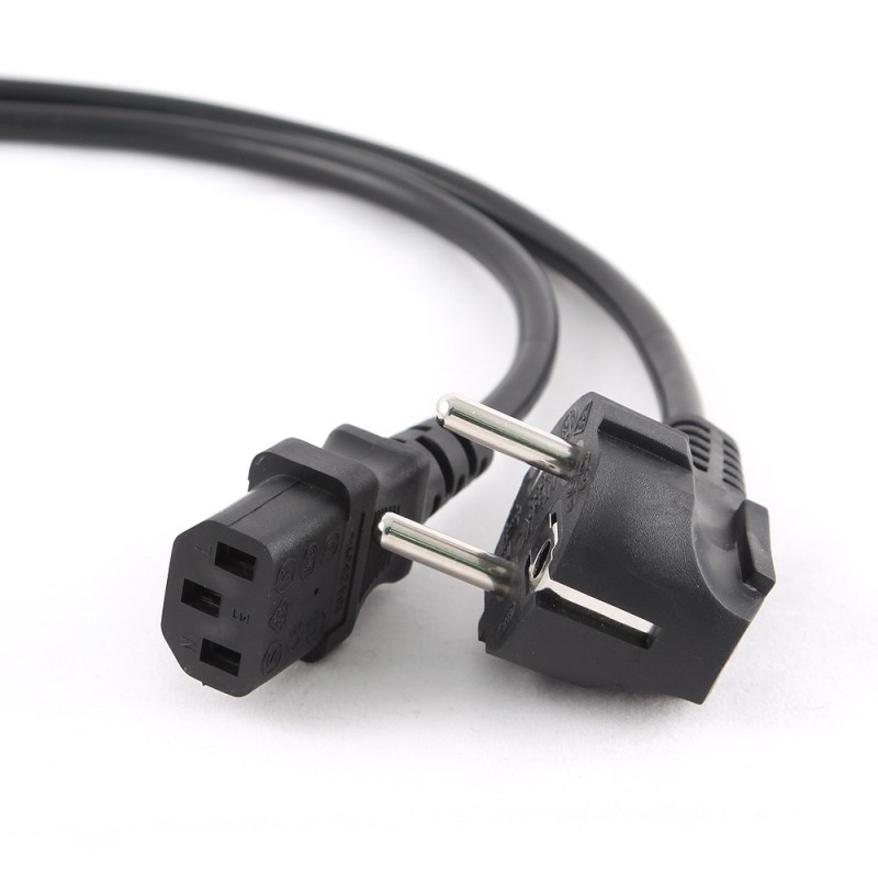 Gembird PC-186-VDE power cable Black 1.8 m Gembird PC-186-VDE power cable Black 1.8 m
