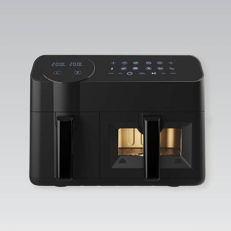 Maestro MR-760 Double deep fat fryer 3.5L+6L Black