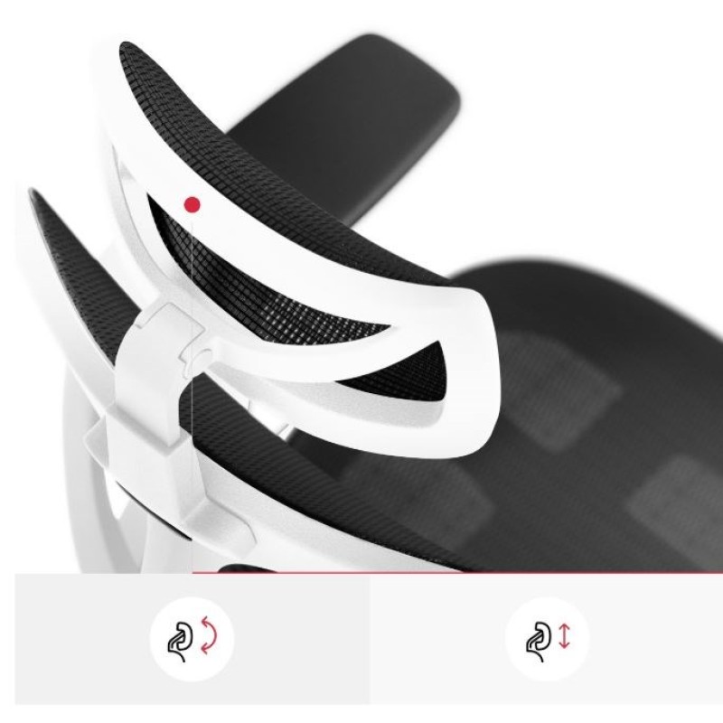 Diablo V-BASIC gaming chair white and black Diablo V-BASIC gaming chair white and black