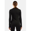 Koszulka damska ODLO Merino 160 BL Top Crew Neck l/s roz. S Czarna