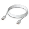 Ubiquiti UACC-Cable-Patch-EL-3M-W networking cable Translucent, White Cat6 Ubiquiti UACC-Cable-Patch-EL-3M-W networking cable Translucent, White Cat6