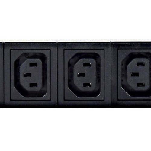 EnerGenie EG-PDU-10C132C19 Power distribution unit (PDU), 10 pcs C13 sockets, 1U, 16A, C20 plug 2 m cable, black