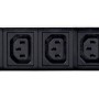 EnerGenie EG-PDU-10C132C19 Power distribution unit (PDU), 10 pcs C13 sockets, 1U, 16A, C20 plug 2 m cable, black