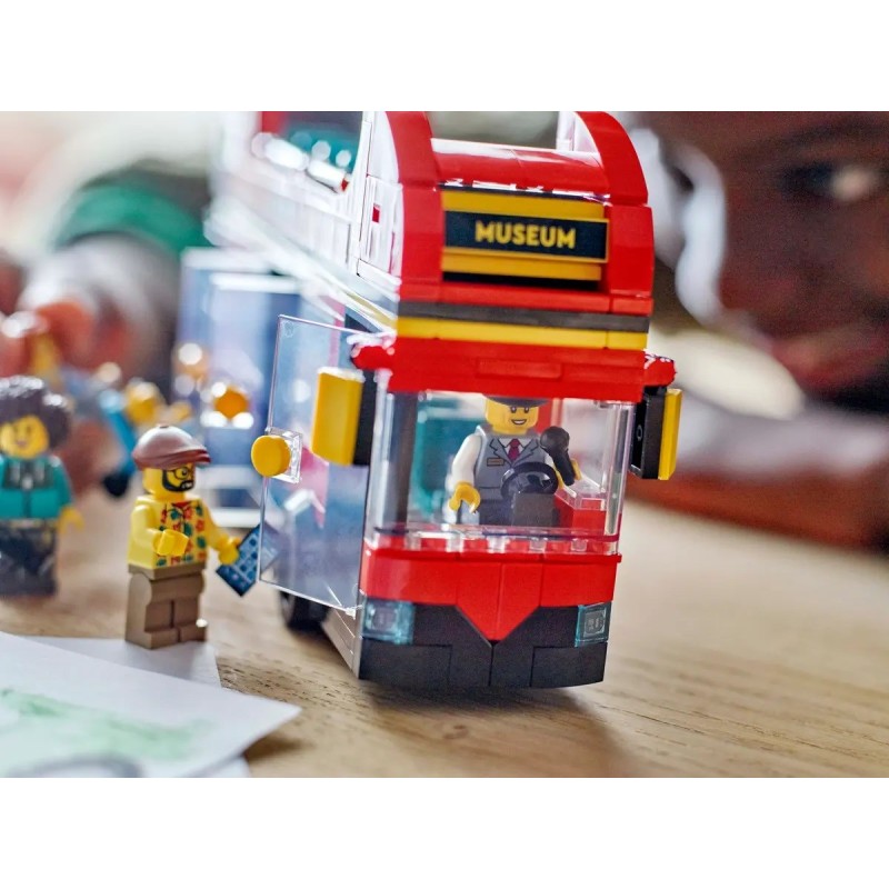 LEGO CITY 60407 Red Double-Decker Sightseeing Bus LEGO CITY 60407 Red Double-Decker Sightseeing Bus
