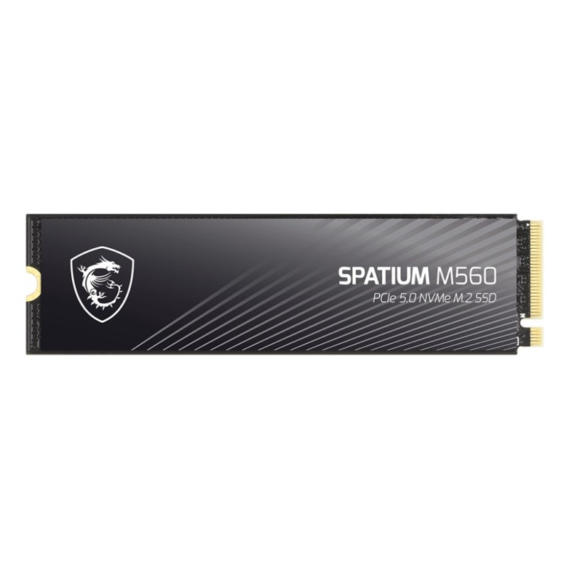 MSI SPATIUM M560 PCIE 5.0 NVME M.2 2 TB PCI Express 5.0 3D NAND MSI SPATIUM M560 PCIE 5.0 NVME M.2 2 TB PCI Express 5.0 3D NAND