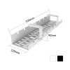 ACTIVEJET desk cable organiser CMP502 white ACTIVEJET desk cable organiser CMP502 white