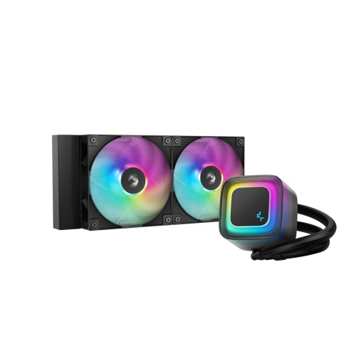 DeepCool LE240 V2 Processor All-in-one liquid cooler 12 cm Black DeepCool LE240 V2 Processor All-in-one liquid cooler 12 cm Black