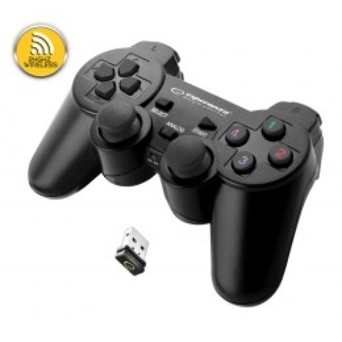 Esperanza EGG108K Gaming Controller Gamepad PC,Playstation 3 Analogue / Digital USB 2.0 Black Esperanza EGG108K Gaming Controller Gamepad PC,Playstation 3 Analogue / Digital USB 2.0 Black