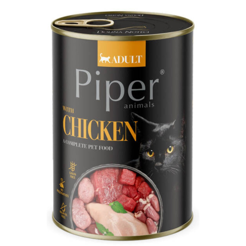 DOLINA NOTECI Piper Animals with chicken - wet cat food - 400g DOLINA NOTECI Piper Animals with chicken - wet cat food - 400g