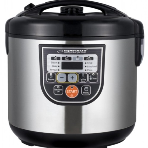 Esperanza EKG011 multi cooker 5 L 860 W Black, Stainless steel