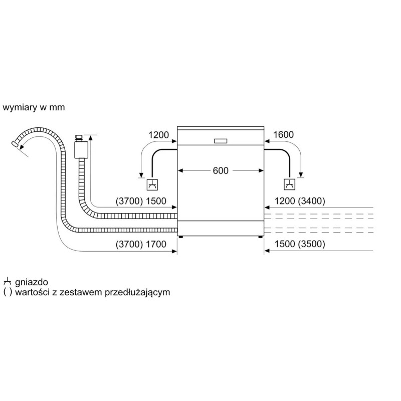 Bosch SMV4ECX28E Built-in dishwasher 14 set. A 60 cm Bosch SMV4ECX28E Built-in dishwasher 14 set. A 60 cm