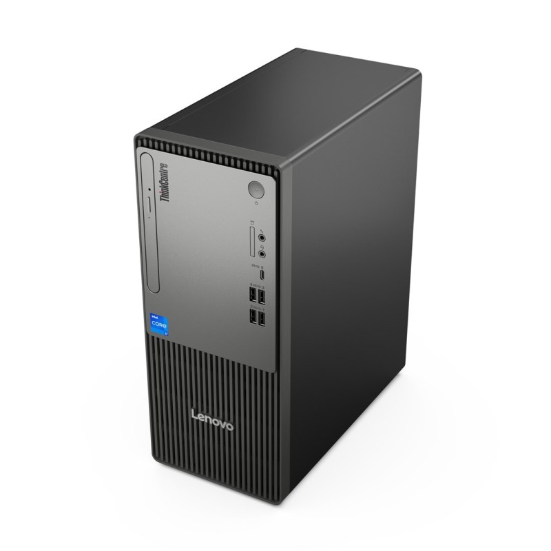 Lenovo ThinkCentre neo 50t Gen 5 Intel® Core™ i7 i7-14700 16 GB DDR5-SDRAM 512 GB SSD Windows 11 Pro Tower PC Black, Grey