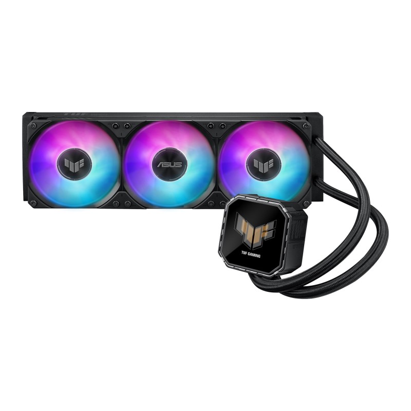 ASUS TUF Gaming LC III 360 ARGB LCD Computer case All-in-one liquid cooler 12 cm Black
