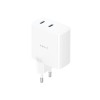 Havit UC45 EU - GaN 45 W dual-port travel charger, black