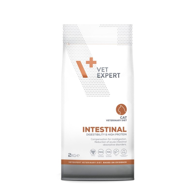VET EXPERT Veterinary Diet Intestinal Cat - dry food for cats - 2 kg VET EXPERT Veterinary Diet Intestinal Cat - dry food for cats - 2 kg