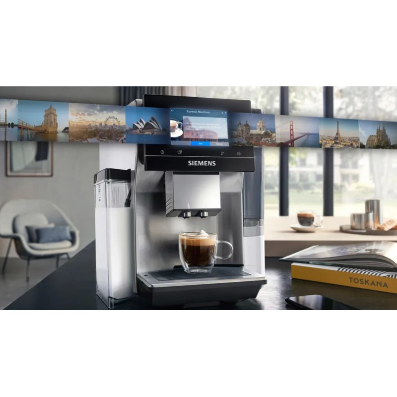 Siemens TQ715R03 EQ700 espresso machine (silver; 1500 W)