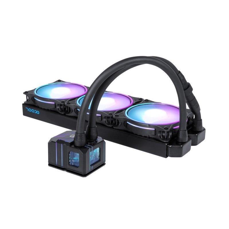 Alphacool Eisbaer Pro Aurora 360 Processor All-in-one liquid cooler 12 cm Black, White 1 pc(s) Alphacool Eisbaer Pro Aurora 360 Processor All-in-one liquid cooler 12 cm Black, White 1 pc(s)