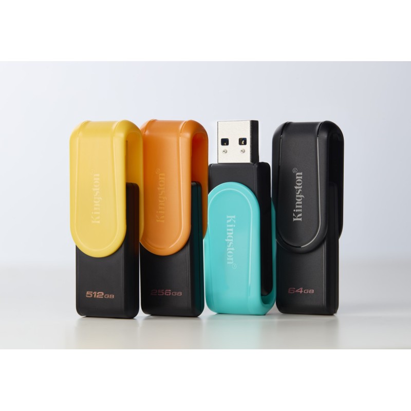 Kingston Technology DataTraveler 256GB Portable USB 3.2 Gen 1 Exodia S (Black/Orange) Kingston Technology DataTraveler 256GB Portable USB 3.2 Gen 1 Exodia S (Black/Orange)