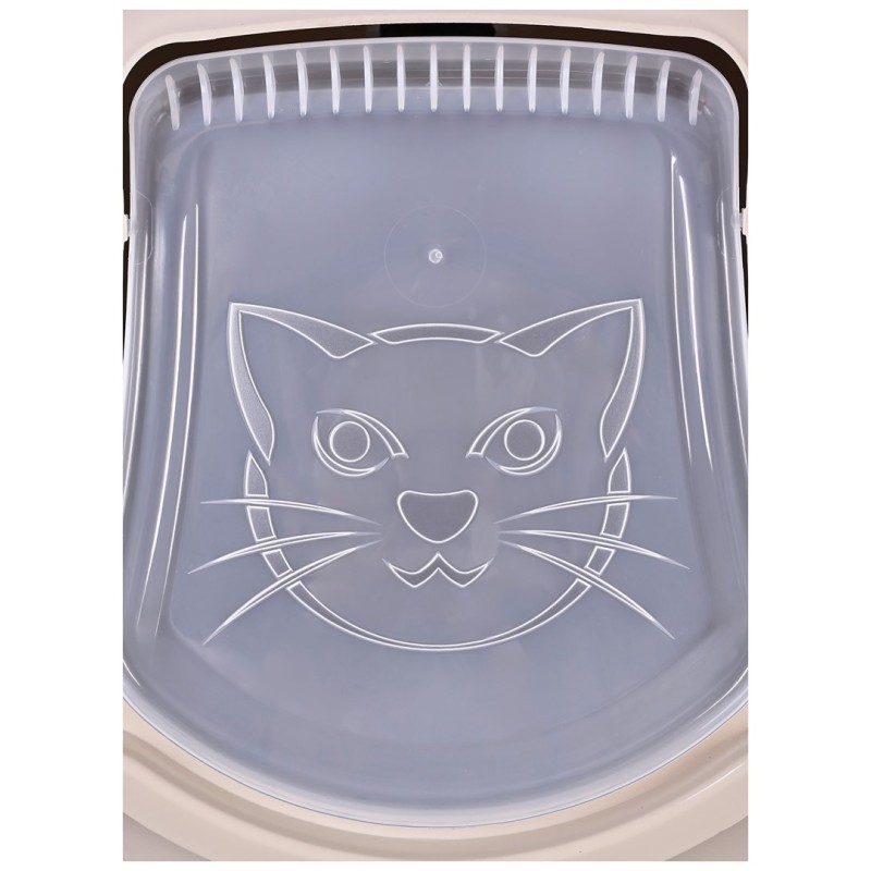 DIAMENTIQ BAYA cool beige -  cat litter box - 55,5 x 40 x 38,7 cm