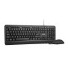 Lenovo 160 keyboard Mouse included Home/Office USB US English Black