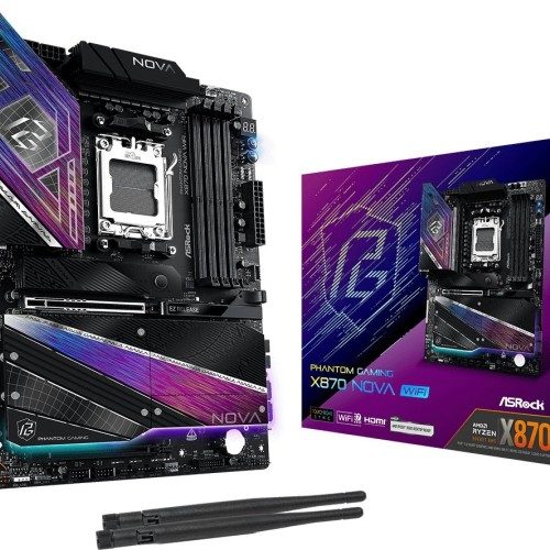ASRock X870 NOVA WIFI motherboard ASRock X870 NOVA WIFI motherboard