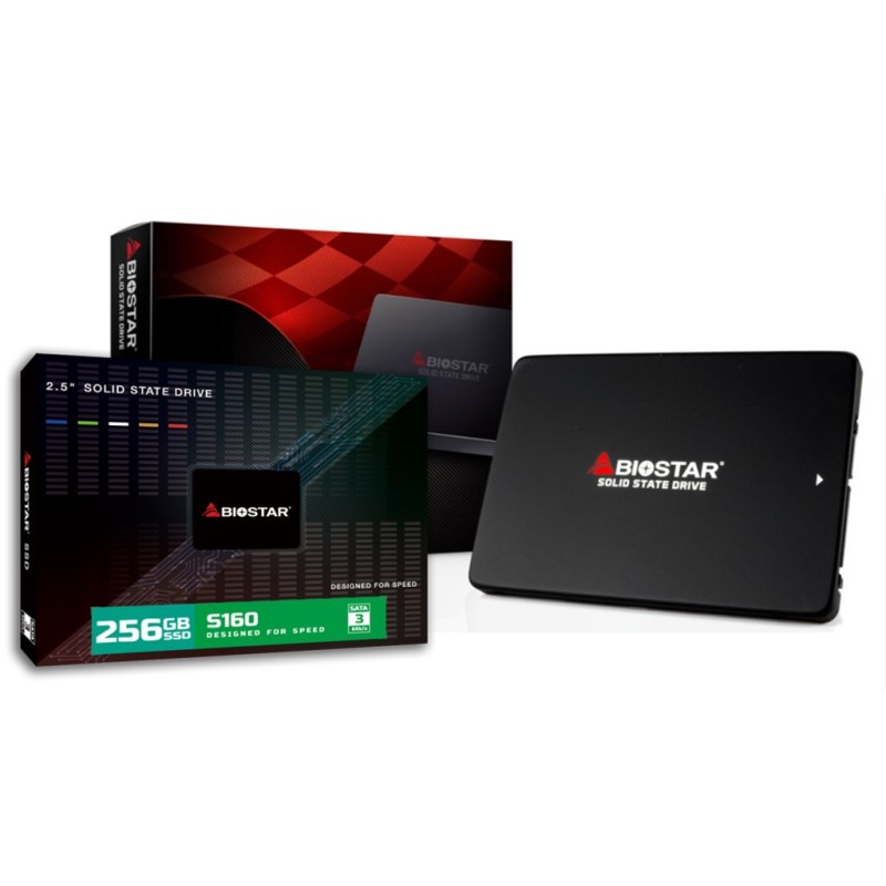 Biostar S160 256GB SATA SSD (S160-256GB) Biostar S160 256GB SATA SSD (S160-256GB)