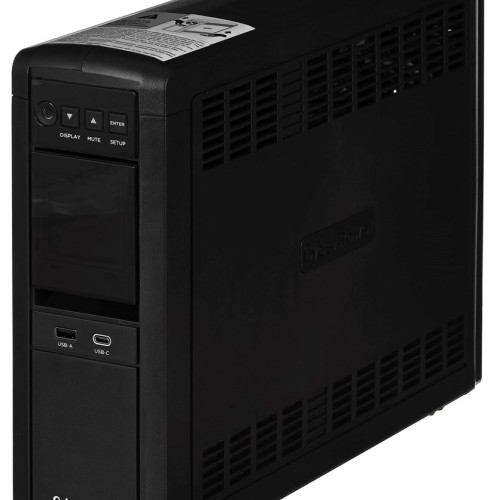 CyberPower CP1350EPFCLCD uninterruptible power supply (UPS) Line-Interactive 1.35 kVA 780 W 6 AC outlet(s) CyberPower CP1350EPFCLCD uninterruptible power supply (UPS) Line-Interactive 1.35 kVA 780 W 6 AC outlet(s)