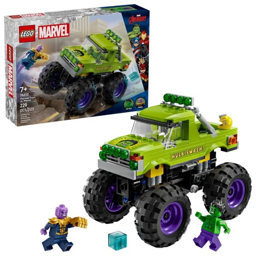 LEGO MARVEL 76312 The Hulk Truck vs. Thanos
