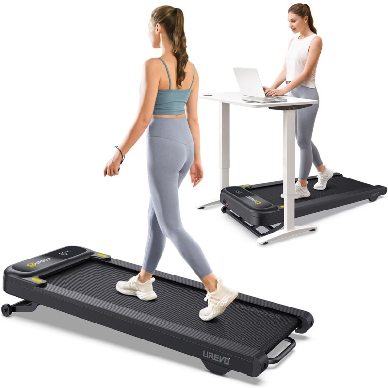Walking treadmill UREVO SPACEWALK 3S Black, Graphite Walking treadmill UREVO SPACEWALK 3S Black, Graphite