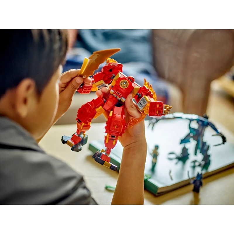 LEGO NINJAGO 71808 KAI'S ELEMENTAL FIRE MECH LEGO NINJAGO 71808 KAI'S ELEMENTAL FIRE MECH