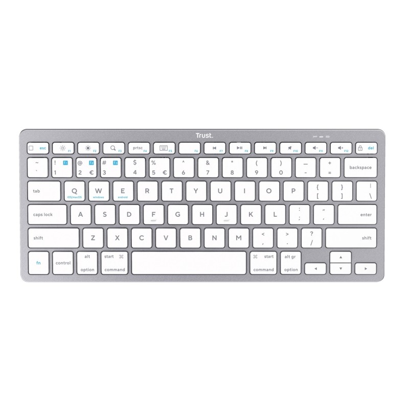 Trust Basic IS Wireless Keyboard Silver (24651) Trust Basic IS Wireless Keyboard Silver (24651)