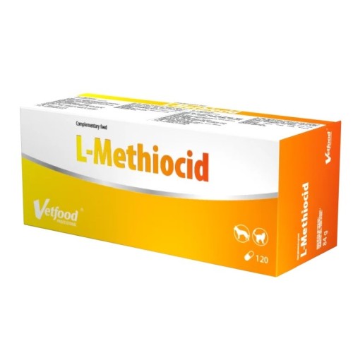 VETFOOD L-Methiocid - supplements for dogs and cats - 120 pcs