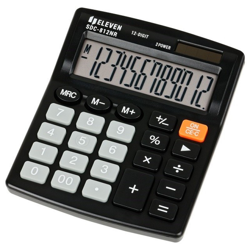Eleven office calculator SDC-812NR Eleven office calculator SDC-812NR