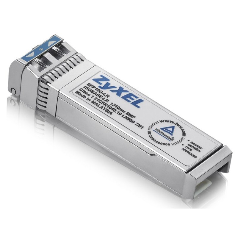 Zyxel SFP10G-LR network transceiver module Fiber optic 10000 Mbit/s SFP+ 1310 nm Zyxel SFP10G-LR network transceiver module Fiber optic 10000 Mbit/s SFP+ 1310 nm