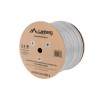 LANBERG CABLE UFTP CAT. 6A 305M WIRE CU LSZH GRAY