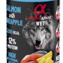 ALPHA SPIRIT WET Salmon with pineapple - wet dog food - 400g