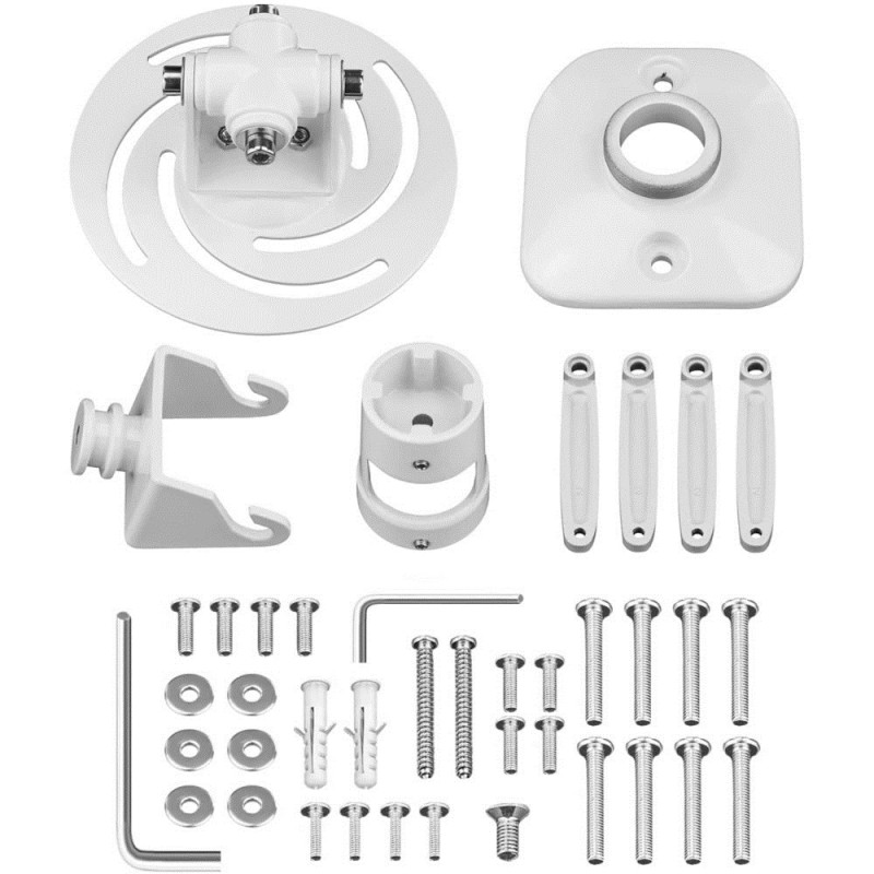 Techly Universal Ceiling Bracket for Projector, White ICA-PM 100WH Techly Universal Ceiling Bracket for Projector, White ICA-PM 100WH