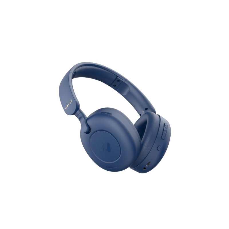 Havit H655BT - Bluetooth wireless headphones (blue) Havit H655BT - Bluetooth wireless headphones (blue)