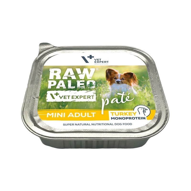 RAW PALEO Pate Mini Adult Beef - wet dog food - 150 g RAW PALEO Pate Mini Adult Beef - wet dog food - 150 g