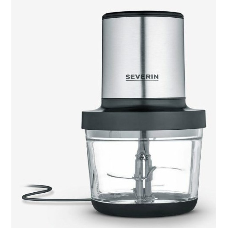Severin KM 3867 electric food chopper 1 L 400 W Black, Silver, Transparent Severin KM 3867 electric food chopper 1 L 400 W Black, Silver, Transparent