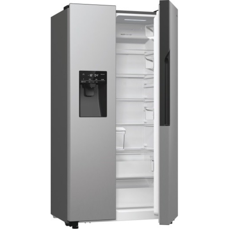 Gorenje NRR9185ESXL side-by-side refrigerator Freestanding 550 L E Silver Gorenje NRR9185ESXL side-by-side refrigerator Freestanding 550 L E Silver